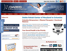 Tablet Screenshot of dabbsrehab.com